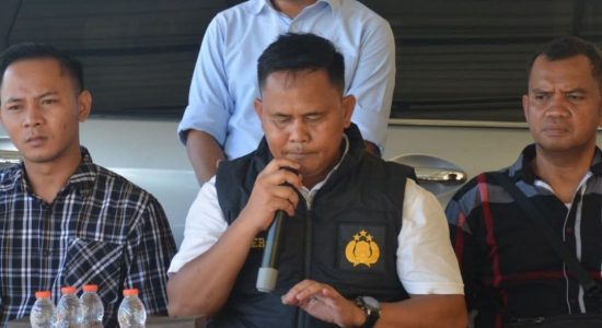 Kasat Reskrim Polres Labusel AKP Elimawan Sitorus, S.H., M.H. Pimpin Rekontruksi Kasus Pembunuhan Di Bukit Tujuh