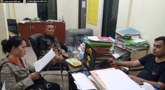 Paralegal BAHU Prabowo 08-Sumut , Salman Harahap Dampingi Sarma Intan Situmorang Ke Polres Rohil