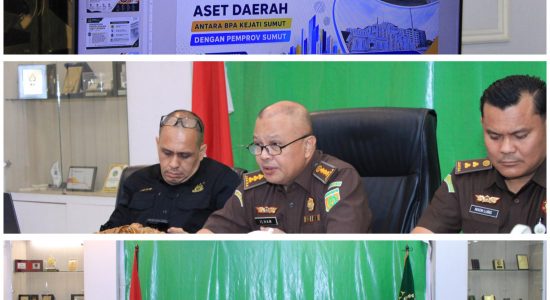 PERSIAPAN KERJASAMA PEMULIHAN ASET PEMERINTAH DAERAH PROVINSI SUMATERA UTARA BERSAMA KEJATI SUMATERA UTARA