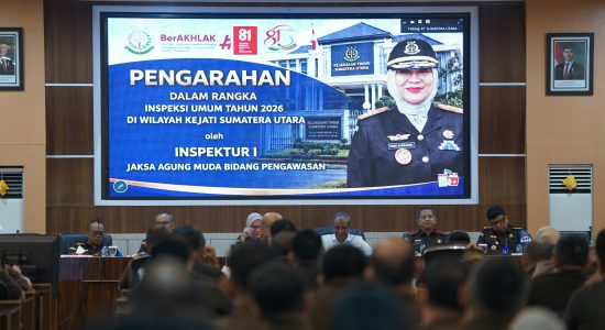INSPEKTUR I BIDANG PENGAWASAN KEJAKSAAN AGUNG R.I INSPEKSI KEJATI SUMUT DAN JAJARAN