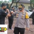 Selepas Apel Pagi Kapolres Batu Bara Sambangi Pesonil Dan Ucapkan Selamat Hari Raya Idul Fitri Mohon Maaf Lahir & Batin
