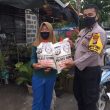 Empati Terhadap Karyawan Yang Dirumahkan , Polres Dumai Salurkan Bantuan Sembako Melalui Bhabinkamtibmas