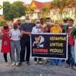 Dumai Kompak Membagikan Masker Kepada Masyarakat Di Beberapa Titik Jalan Raya Kota Dumai