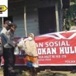 AKP .Yulihasman, S.Sos Kapolsek Tambusai Rohul Adakan Giat Bakti Sosial Dalam Rangka  HUT RI Ke-75