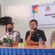 Panitia Pemilihan Kecamatan (PPK) Tambut Rohul Gelar Rapat Pleno Rekapitulasi Daftar Pemilih