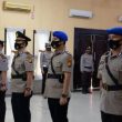 Kapolres Dumai AKBP Andri Ananta Yudhistira, S.I.K, M.H Pimpin Upacara Sertijab Kasat Res Narkoba dan Kasat Pol Air Polres Dumai
