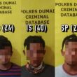 Polres Dumai Bekuk Tiga Pelaku Tindak Pidana Minerba Ilegal