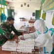 Kompi Senapan C Yonif 126/KC Adakan Rapid Test Covid-19