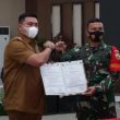 Bupati Labura HYS Resmi Buka TMMD Ke-110 Kodim 0209/LB