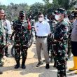 Wabup Labura dampingi Tim Wasev Mabes TNI Ke Lokasi TMMD