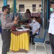 Kasat Binmas Polres Rohul, AKP Hermawan ” Pantau Pelaksanaan Vaksinasi Bagi Purnawirawan Dan Warakawuri