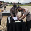 AKBP Taufiq LN .S.IK .MH Kapolres Rohul  Pimpin Upacara Pelantikan Sertijab Waka Polres Rokan Hulu