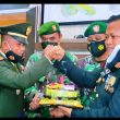 TNI Beri Kejutan Kepada Kapolres Rohul ,” Dalam Rangka HUT Bhayangkara Ke 75