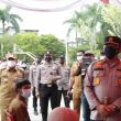 Bupati Rohul H. Sukiman ,” Dampingi  Kapolda Riau Tinjau Vaksinasi