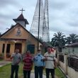 Jelang Natal Dan Tahun Baru 2021-2022 ,Ka.Lapas Kelas III Kotapinang Edison Tampubolon Serahkan Bantuan Pohon Terang Ke Gereja HKBP Pekan Tolan