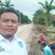 Bambang Sudianto ,SH Gagas  Perbaikan Jalan Kebun Rusak 10 KM ,” Sinergitas Pemdes Payung Sekaki – Rohul