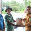 Serahkan Bantuan Benih Padi Inbrida di Desa Gunung Melayu, Ini Pesan Wabup Labura