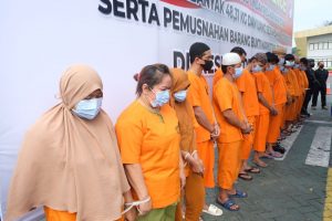 17 Tersangka Kasus Narkoba