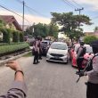 Personel Brimobda Riau Turun Langsung Urai Kemacetan