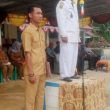 PJ Kades Mahato Suka Jaya M Alias Tanjung ,S.Kep , IRUP HUT Rl ke – 77 , Di SDN 025 – SMPN 013 Tambut Satu Atap