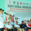 Sempena HUT Rohul ke 23 dan HUT PMI ke 77, ,”PMI Rohul dan Pemkab Rohul gelar Bhakti Sosial Donor Darah di PTPN V Pagaran Tapah