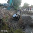 Kades Bambang Sudianto ,SH Adakan Giat Pencucian Parit Untuk Menghindari Banjir Di Desa Payung Sekaki