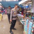 Kapolsek IPTU Efendi Lupino ,SH Pimpin Patroli Di Pasar Ramadhan Dalu-dalu , Operasi Tertib Ramadhan LK 2023