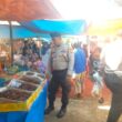 Kapolsek Tambusai Bersama Personil Adakan Patroli ,” Ops Tertib Ramadhan, Di Pasar Tradisional Desa Sialang Rindang