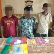 Personil Polsek Tambut Komitmen Berantas Narkotika, ” Ciduk Tiga Pria Dalam Satu TKP Kasus Sabu