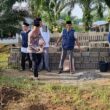 Kapolsek IPTU Efendi Lupino ,SH Adakan Giat Peletakan Batu Pertama Bangunan Gedung Raudhatul Athfal