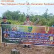 Bhabinkamtibmas Aipda J Samosir ,” Cegah Terjadinya Karlahut Di Desa Rantau Sakti