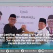 Bupati Sukiman Terima Sertifikat Maturitas SPIP Level 3 dari BPKP Perwakilan Riau