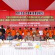Polda Riau Dan Polres Dumai Berhasil Menggulung 9 Tersangka Dengan Barang Bukti Sebanyak 168.89 kilogram