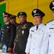 Upika Tambusai Utara Upacara Bersama Kades, Pengibaran Bendera ,” Dalam Rangka HUT RI Ke -78