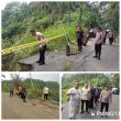 Wabup Asahan Tinjau Jalan Longsor Di Desa Huta Padang