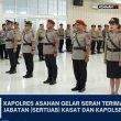 Kapolres Asahan AKBP Revi Nurvelani, gelar serah terima jabatan (Sertijab) Pejabat Utama Polres Asahan Kasat Dan Kapolsek